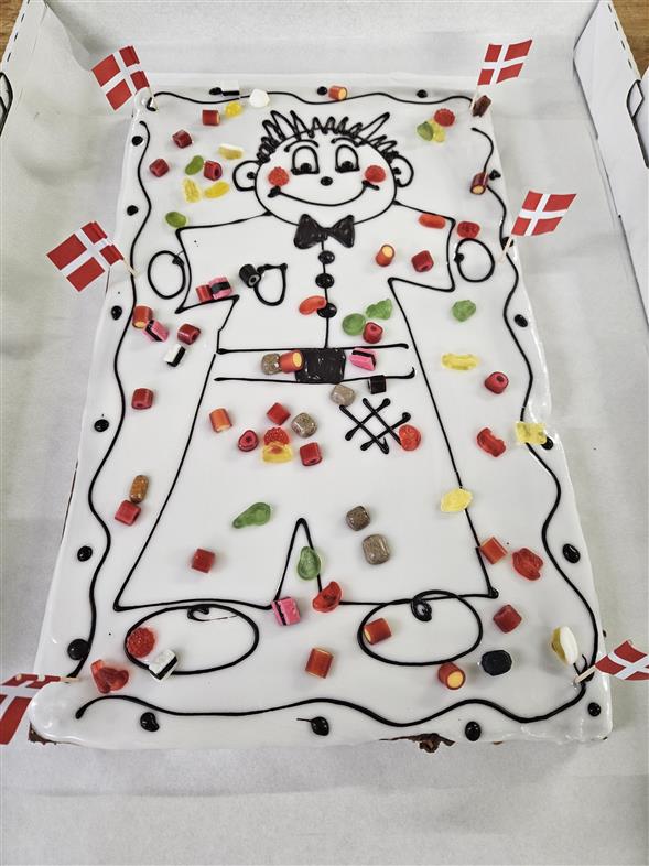 Studenterbrøds plade eller kagemand/dame